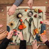 Modische Frauen-Puzzle 1000 Teile