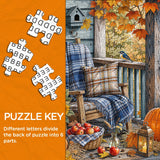 Cozy Fall Jigsaw Puzzle 1000 Pieces