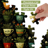 Plant-Loaded Cups Jigsaw Puzzle 1000 Pieces