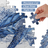 Blue Wave Turtle Jigsaw Puzzles 1000 Pieces