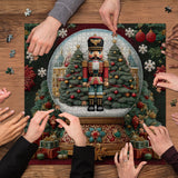 Blue Christmas Wonderland Jigsaw Puzzle 1000 piezas