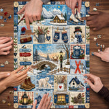 Puzzle della parata delle papere, 1000 pezzi