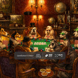 Elegante puzzle con cani con fiori, 1000 pezzi