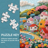 Puzzle colorato romantico da 1000 pezzi