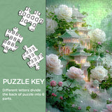 Puzzle colorato romantico da 1000 pezzi