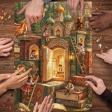 Stilvolles Blumenhunde-Puzzle 1000 Teile