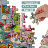 Salon chaud puzzle 1000 pièces 1000 pièces