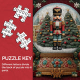 Blue Christmas Wonderland Jigsaw Puzzle 1000 piezas