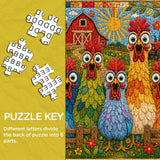 The Cluck Squad Jigsaw Puzzle 1000 Pieces