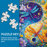 Dragonfly Bloom Jigsaw Puzzle 1000 Pieces