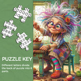 Puzzle patchwork floral 1000 pièces