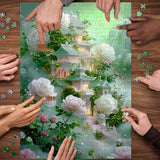 Puzzle colorato romantico da 1000 pezzi