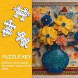 Paper Flower Vase Jigsaw Puzzle 1000 Pieces