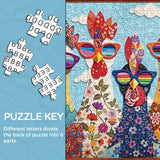 Puzzle della parata delle papere, 1000 pezzi