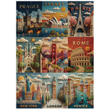Art Travel Jigsaw Puzzle 1000 Pieces