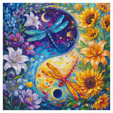 Dragonfly Bloom Jigsaw Puzzle 1000 Pieces