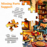 Harvest Feast Jigsaw Puzzle 1000 Pieces