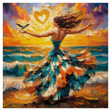 Crystal Feather Bird Puzzle 1000 pièces