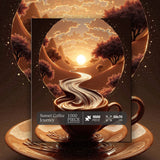 Schwarzes Gold Rosenprozzel Puzzle 1000 Stücke