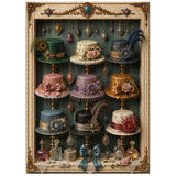 Vintage Hat Cabinet Jigsaw Puzzle 1000 Pieces