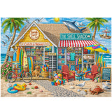 Elegante puzzle con cani con fiori, 1000 pezzi