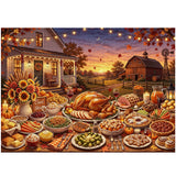 Autumn Feast Jigsaw Puzzle 1000 Pieces