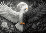 Moon Eagle Jigsaw Puzzle 1000 Pieces