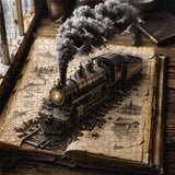 Vintage Book Trains Jigsaw Puzzle 1000 Pieces