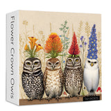 Flower Crown Owls Jigsaw Puzzle 1000 Pieces