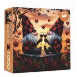 Rompecabezas de pájaro de plumas de cristal 1000 piezas