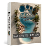 Beach in Step Jigsaw Puzzle 1000 Pieces