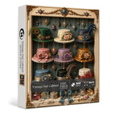 Vintage Hat Cabinet Jigsaw Puzzle 1000 Pieces