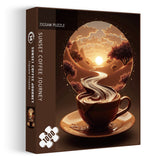 Schwarzes Gold Rosenprozzel Puzzle 1000 Stücke