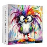 Color Explosion Bird Jigsaw Puzzle 1000 Pieces