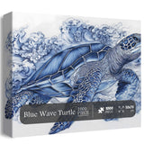Blue Wave Turtle Jigsaw Puzzles 1000 Pieces