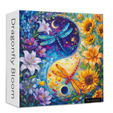 Dragonfly Bloom Jigsaw Puzzle 1000 Pieces