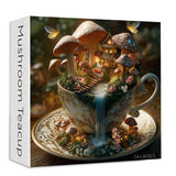 Mushroom Teacup Jigsaw Puzzle 1000 Pieces