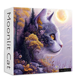 Moonlit Cat Jigsaw Puzzle 1000 Pieces