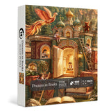 Stilvolles Blumenhunde-Puzzle 1000 Teile