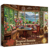 Rompecabezas de mosaico floral de 1000 piezas