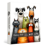 Funny Pets  Jigsaw Puzzle 1000 Pieces