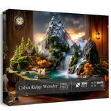 Cabin Ridge Wonder Jigsaw Puzzle 1000 Pieces