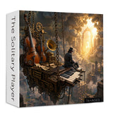 Elegante puzzle con cani con fiori, 1000 pezzi