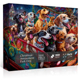 Christmas DOG Jigsaw Puzzles 1000 Pieces