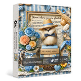 Elegante puzzle con cani con fiori, 1000 pezzi