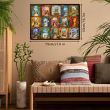 Elegante puzzle con cani con fiori, 1000 pezzi