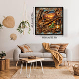 Elegante puzzle con cani con fiori, 1000 pezzi