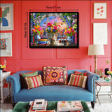 Puzzle Muse del cucito vintage 1000 pezzi