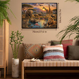 Stilvolles Blumenhunde-Puzzle 1000 Teile