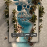 Beach in Step Jigsaw Puzzle 1000 Pieces